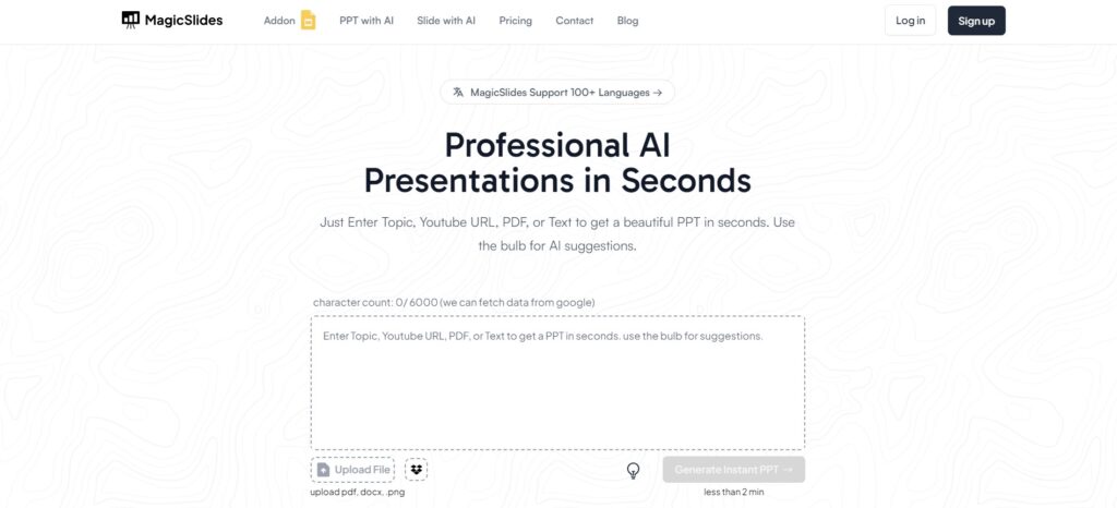 10 Of The Best Ai Powerpoint Generators - magic slides