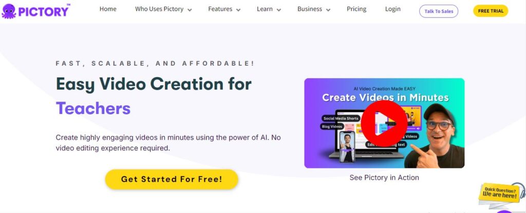 10 Powerful AI Video Generators With Freemium Plans - Pictory ai