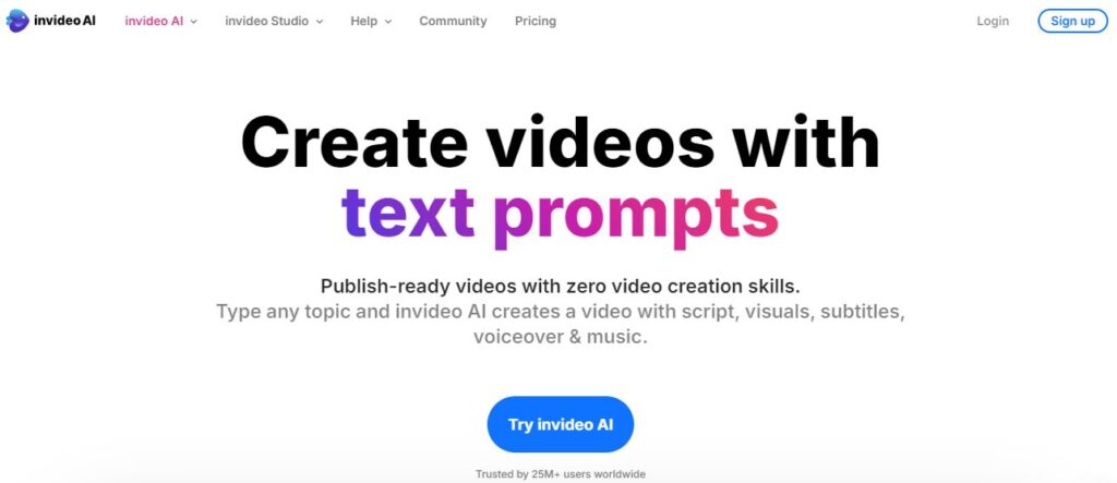 10 Powerful AI Video Generators With Freemium Plans - invideo ai