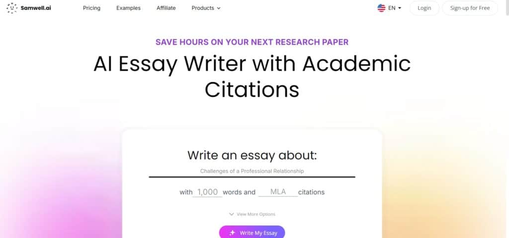 8 Powerful AI Writing Assistants - Free & Paid - Samwell