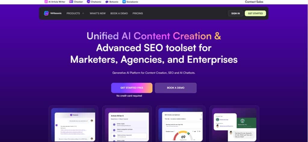 8 Powerful AI Writing Assistants - Free & Paid - writesonic
