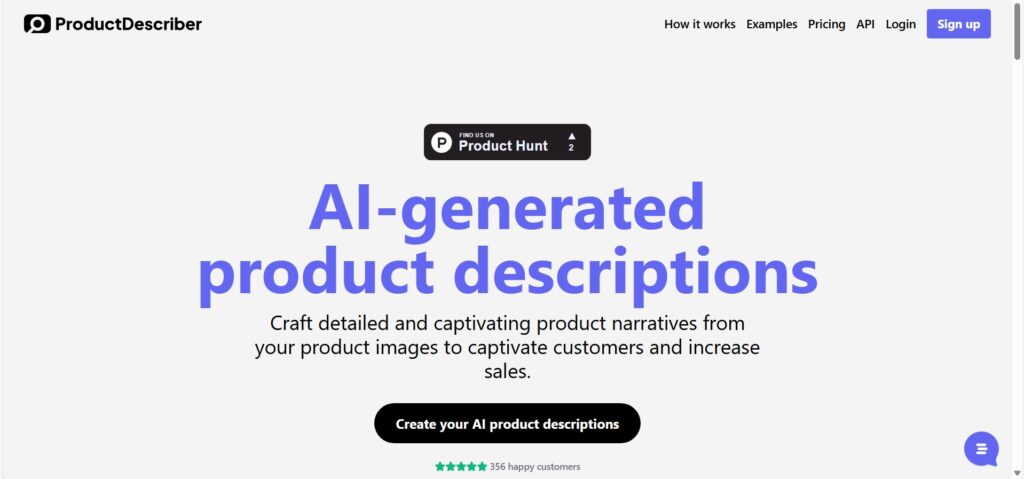 Ai Product Description Generators For E-Commerce - ProductDescriber