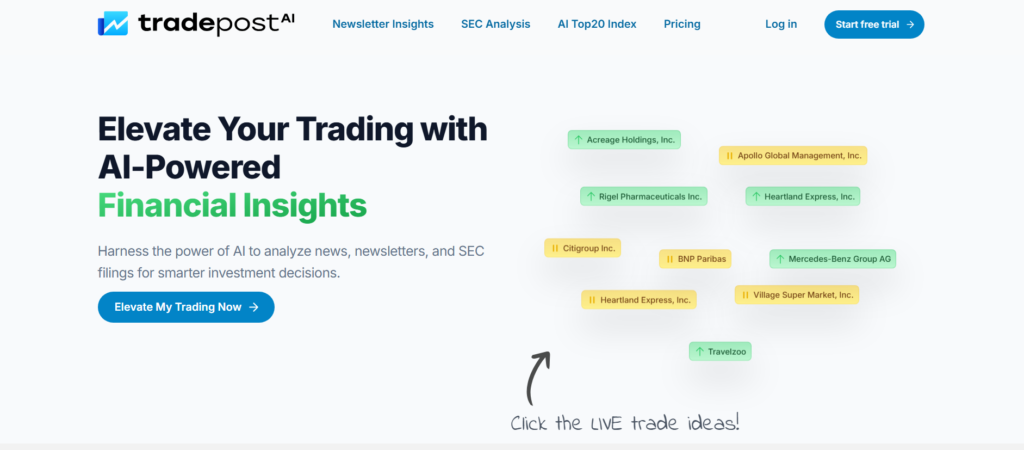 MUST HAVE AI TRADING TOOLS FOR STOCK TRADERS -tradepost