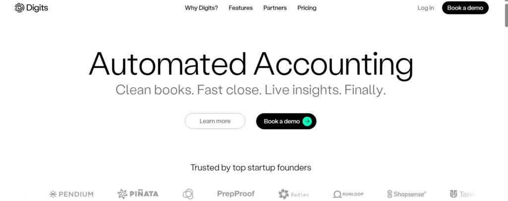 Top powerful AI tools for accounting - Digits