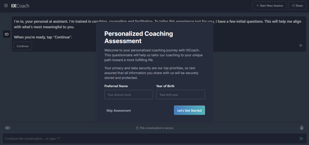 Trending AI Tool for Self-Improvement - IX COACH