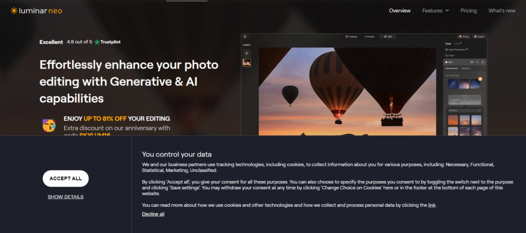 top 10 AI tools for photography_