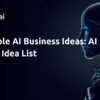 AI startup ideas...