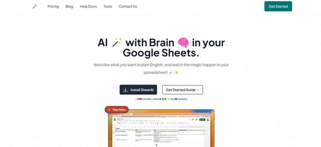 Sheet AI