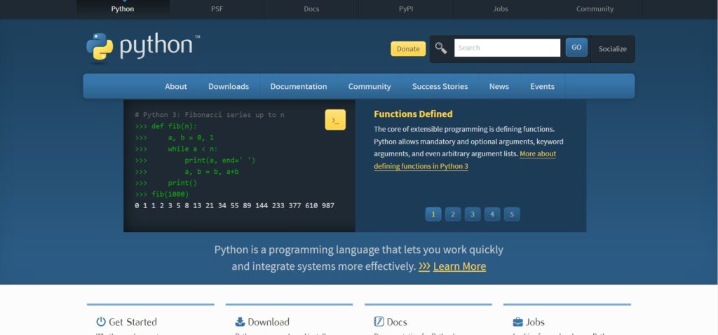 TOP 10 Popular AI Programming Languages - Python