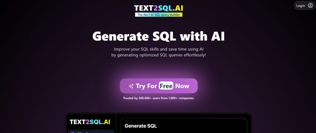 text to sql