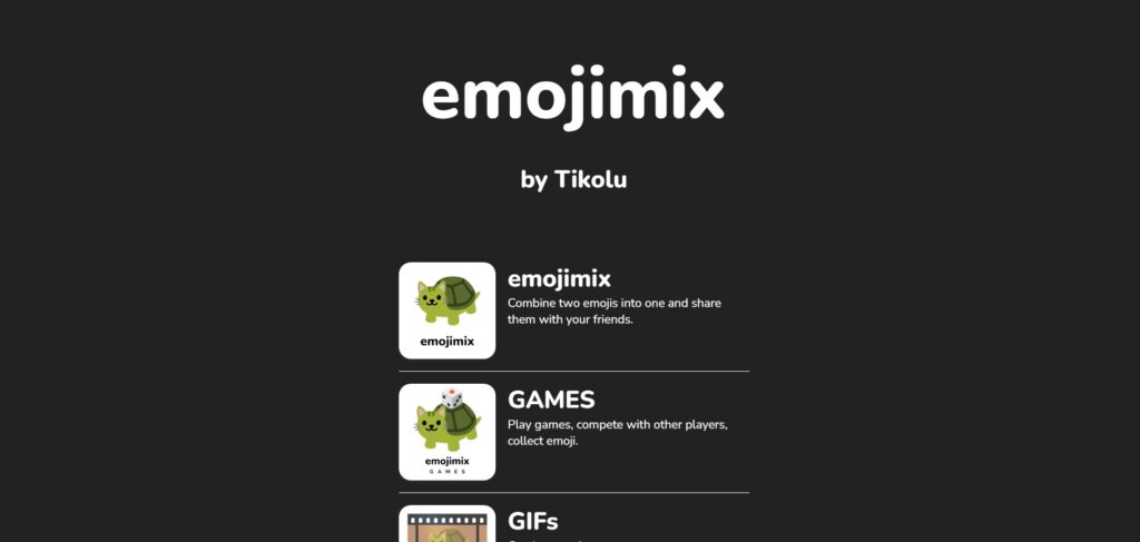 Emoji mix