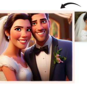 Personalised Cartoon Portrait From Photo - couple 2